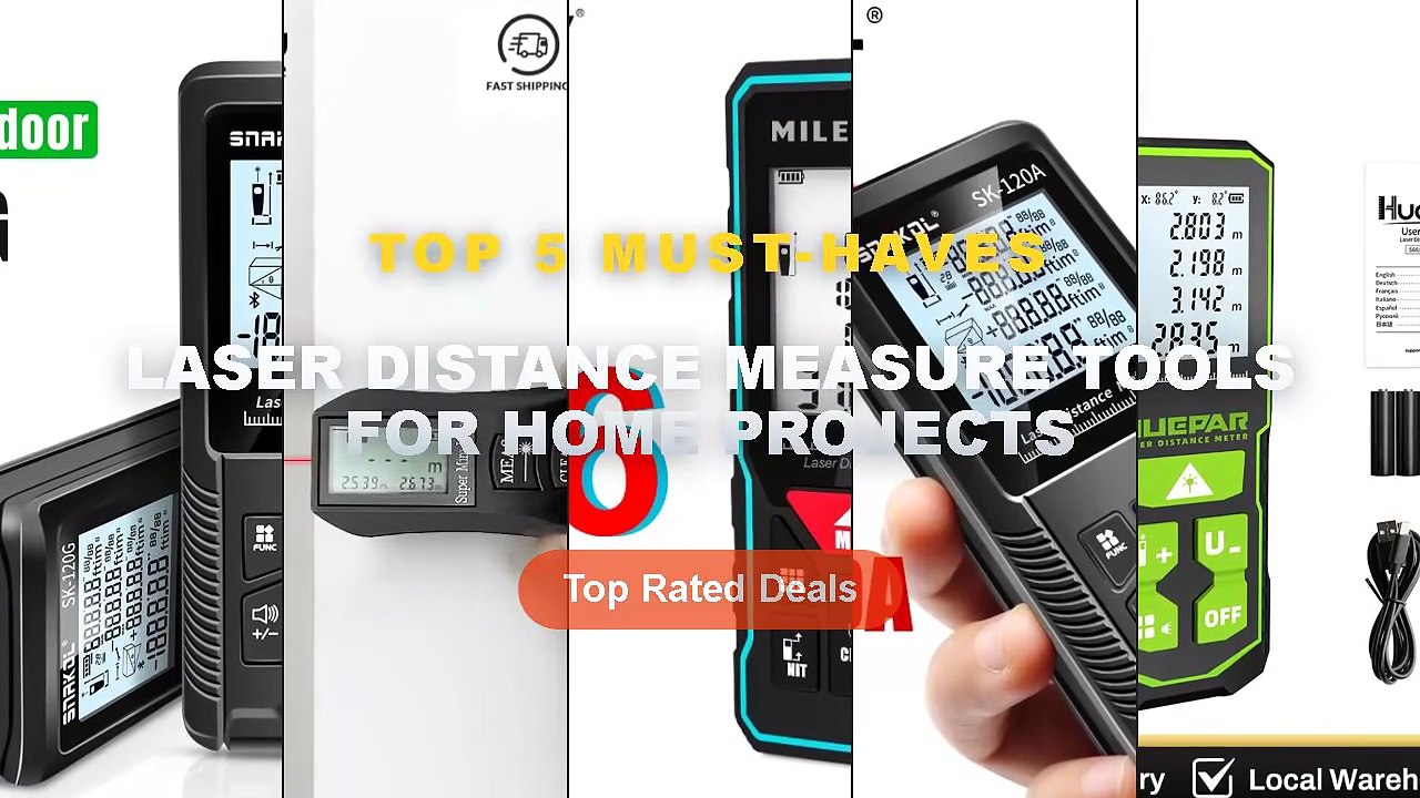 Don't Buy Laser Distance Measure Tools For Home Projects Before Watching This! - Huepar Laser Distance Measuring Meters ...