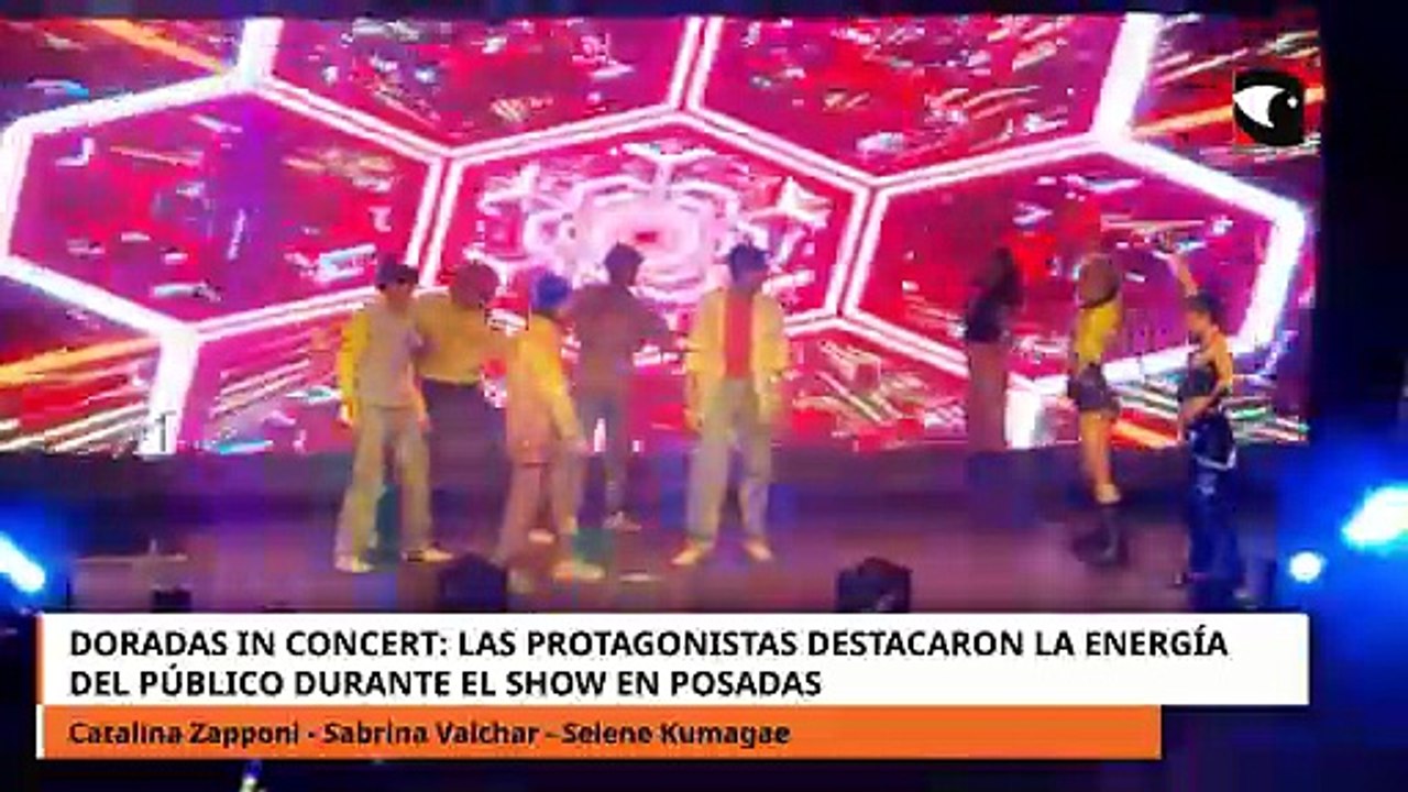 Doradas In Concert brilló en Posadas con música, baile y diversión para toda la familia