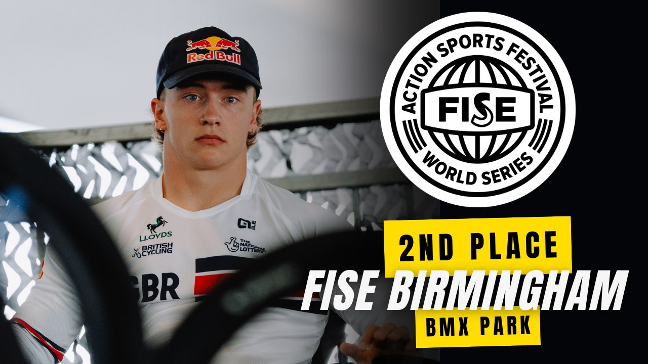 2rd Place - UCI BMX Freestyle Park World Cup Men - FISE BIRMINGHAM 2026
