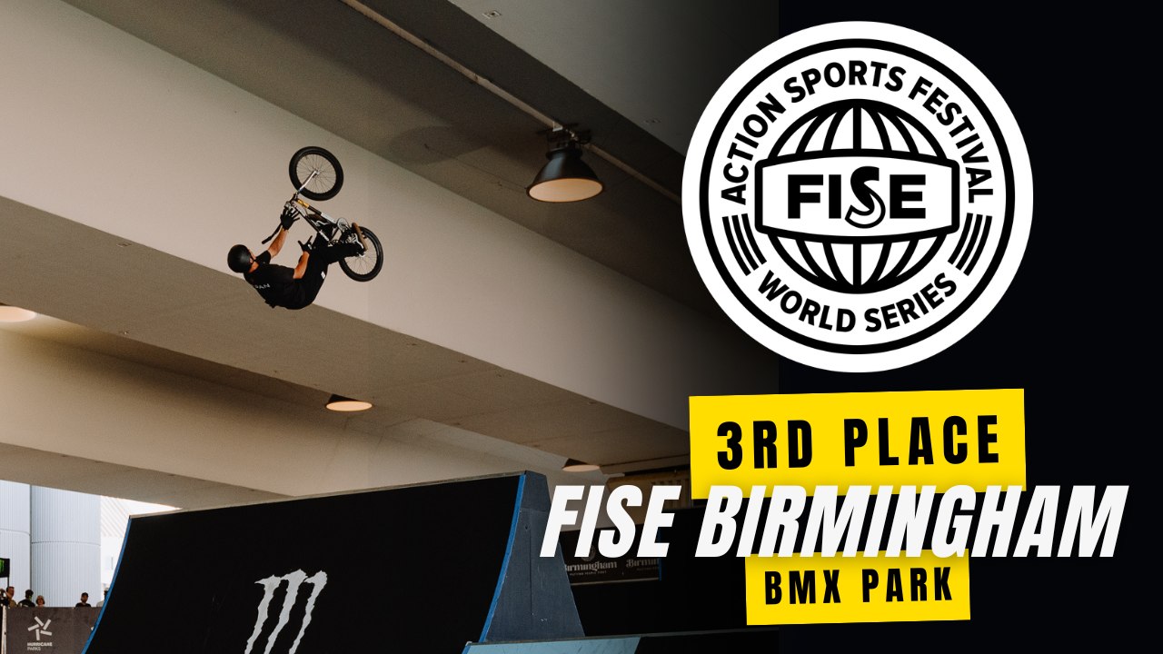 3rd Place - UCI BMX Freestyle Park World Cup Me...