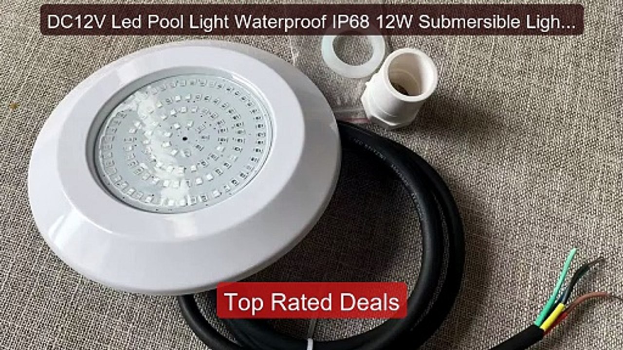 DC12V Led Pool Light Waterproof IP68 12W Submersible Light Und... -- Best Buy 2026 | Great Quality!