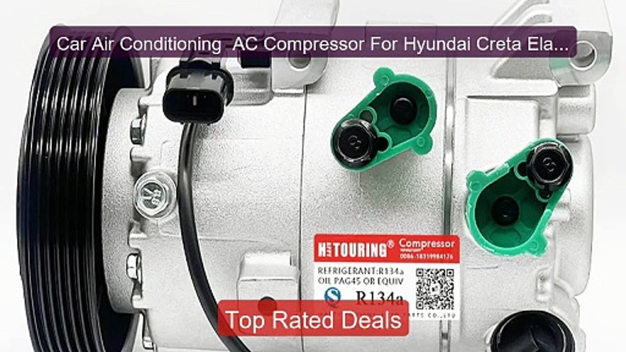 Car Air Conditioning  AC Compressor For Hyundai Creta Elantra ... -- Hot Deal 2026 | Limited Offer!