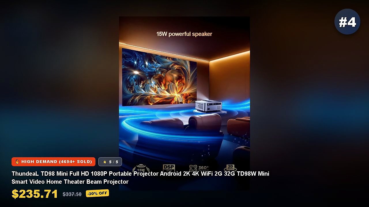 Ultimate Guide to the Best Mini Projectors With WiFi For Bedroom Movie Nights