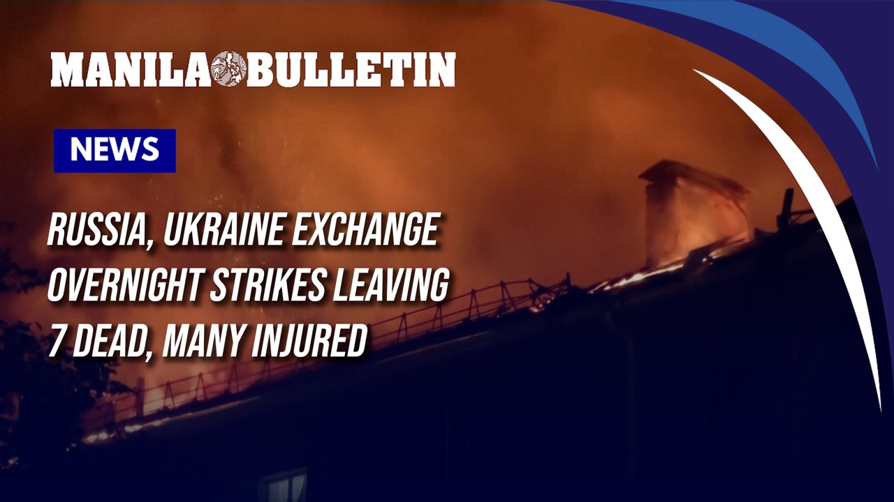 Russia, Ukraine exchange overnight strikes leaving 7 dead, many injured