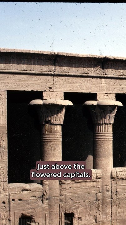 It’s 1952 and we are back in Egypt at the Temple of Hathor at Dendera.