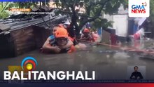 Mahigit 100 residenteng stranded sa pagbaha, nasagip ng PCG | Balitanghali