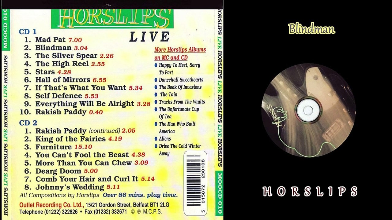 Horslips - Horslips Live 1976 (Ireland, Prog Folk, Celtic Rock)