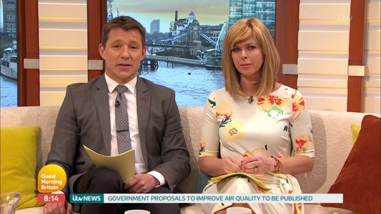 Richard Arnold interrupts Charlotte Hawkins live on air
