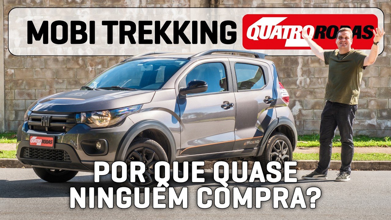 Fiat Mobi Trekking: o fenômeno do carro que VENDE BEM, mas QUASE NINGUÉM COMPRA