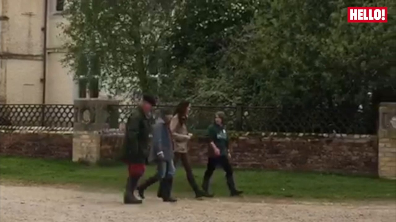 Kate, Duchess Of Cambridge, Visits Farms For Ci...