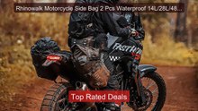 Rhinowalk Motorcycle Side Bag 2 Pcs Waterproof 14L/28L/48L Sad... -- Best Buy 2026 | Great Quality!