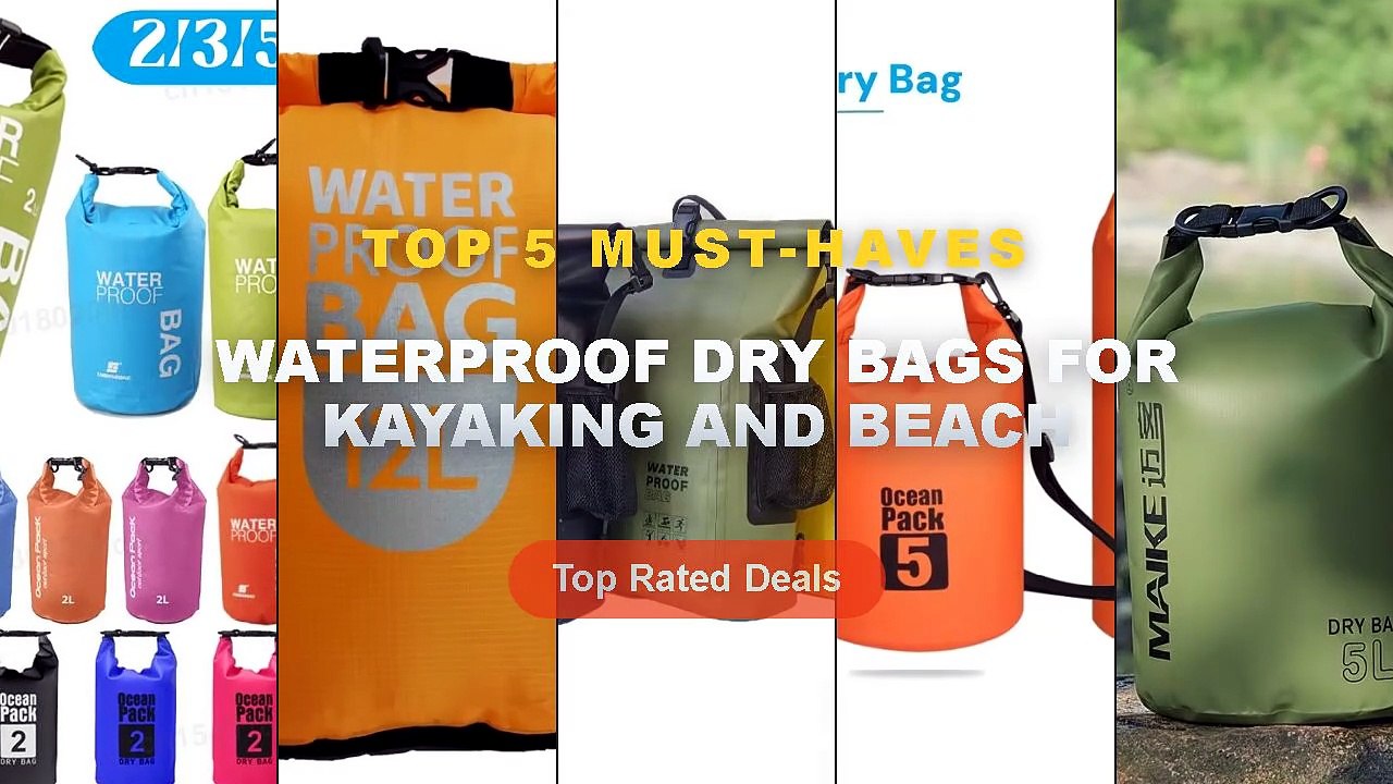 Best Waterproof Dry Bags For Kayaking And Beach on AliExpress | Review - Maike Waterproof Dry Bag for Women Men Kayaking...