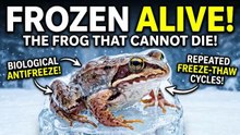 This Frog Freezes Solid and Comes Back to Life | Wood Frog - Explainer Video