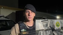 Denúncia leva PM até suspeito com pistola .380 na zona rural de Cascavel afirma Tenente