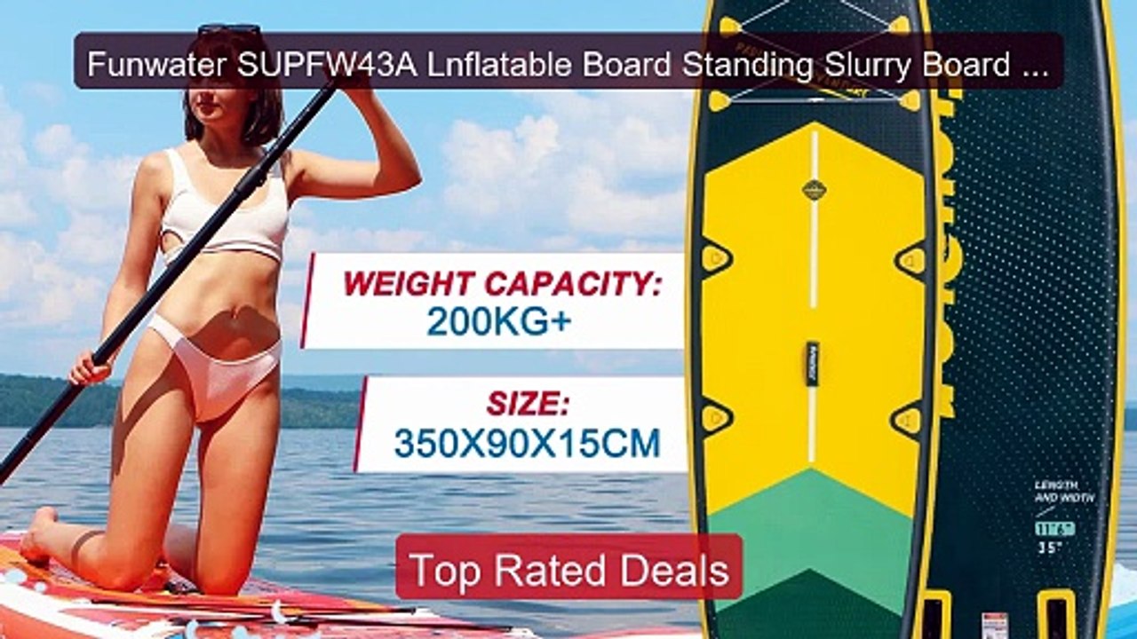 Funwater SUPFW43A Lnflatable Board Standing Slurry Board 11 Fe... -- Hot Deal 2026 | Limited Offer!