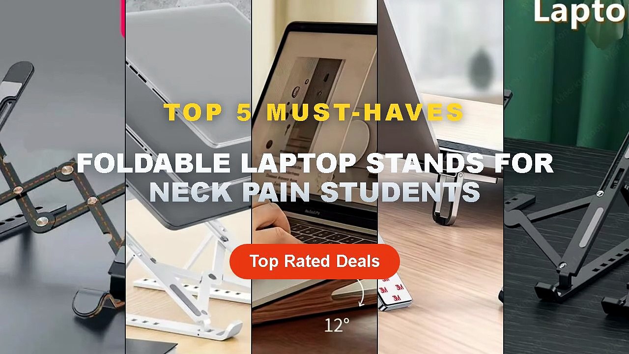 Best Foldable Laptop Stands For Neck Pain Students on AliExpress | Review