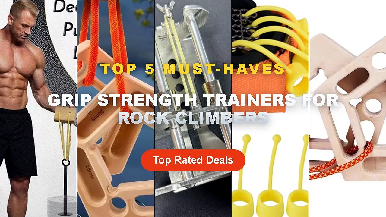Cheap & Best Grip Strength Trainers For Rock Cl...