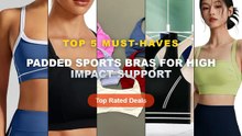 Amazing Padded Sports Bras For High Impact Support You Need To See - Removable padding Women's Sports Bra Back Hollow Ou...