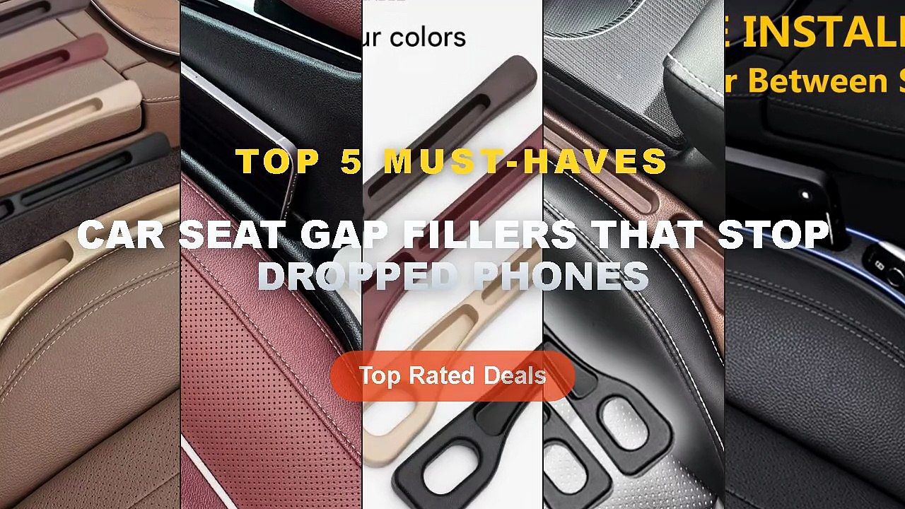Cheap & Best Car Seat Gap Fillers That Stop Dropped Phones Unboxing & Review