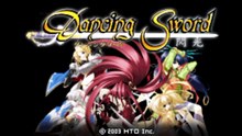 Dancing Sword - Senkou (Japan) - gameplay Hack n slash Beat em up Anime Girls