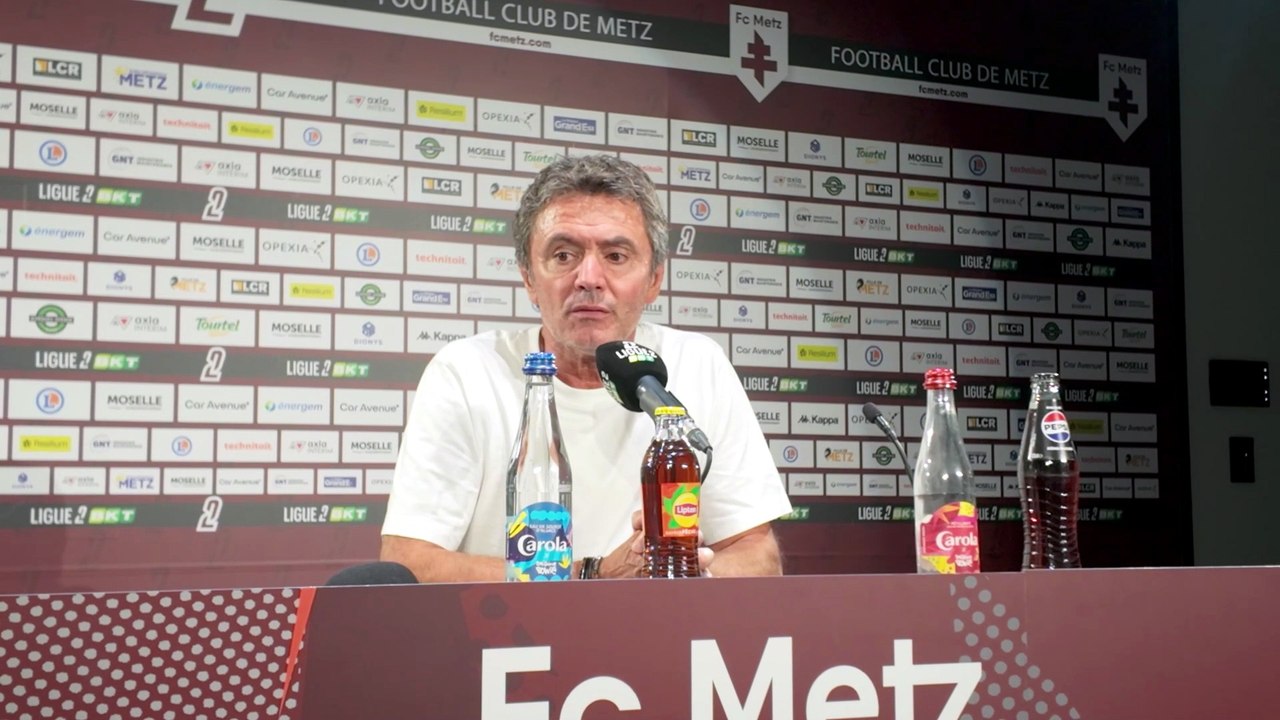 FC Metz - EAG (2-1) : L analyse de Sylvain Ripoll après le match