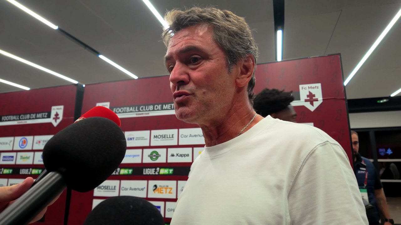 FC Metz - EAG (2-1) : Sylvain Ripoll après le match