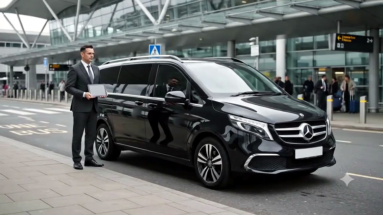 Mercedes V-Class Chauffeur Hire in London | Luxury Airport Transfer