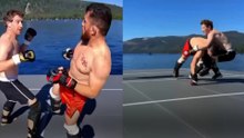 Mark Zuckerberg muestra su entrenamiento con el campeón de la UFC Merab Dvalishvili 