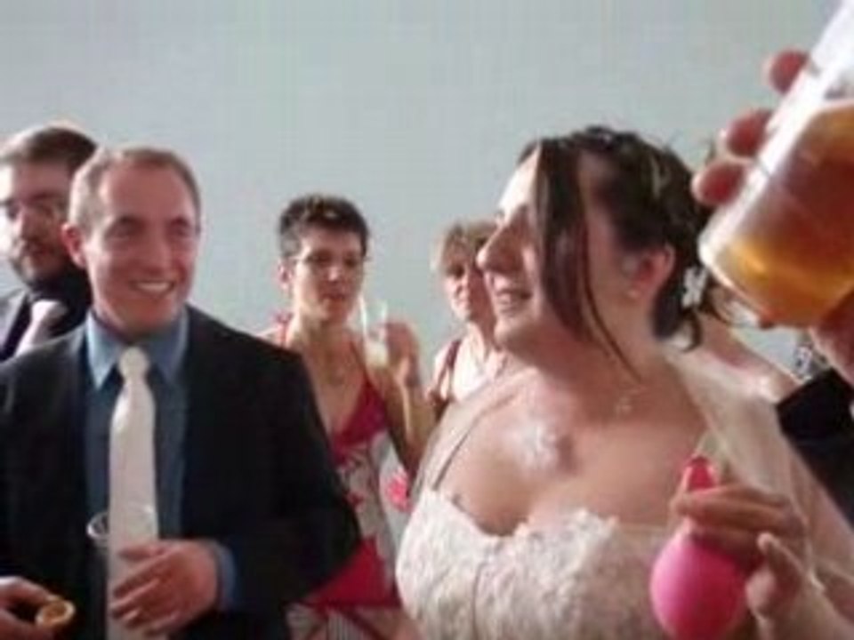 la mariée à l'hélium