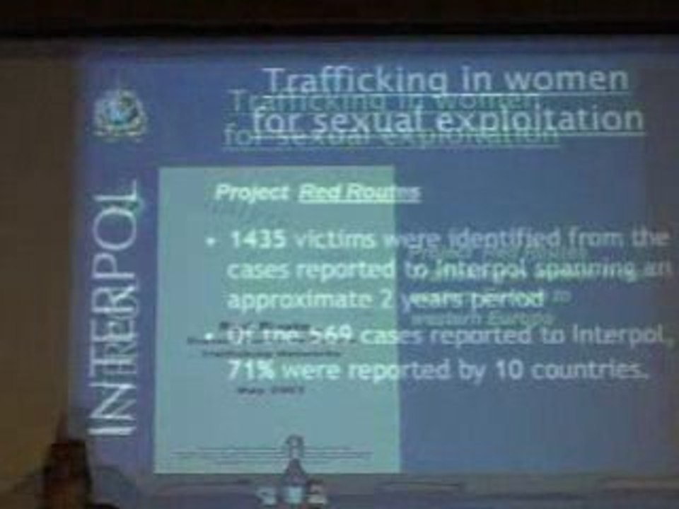 INTERPOL lutte contre le trafic humain