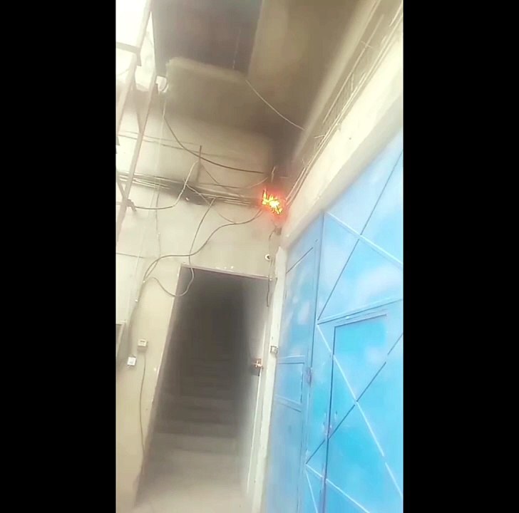 Fire Incident (Short Circuit)