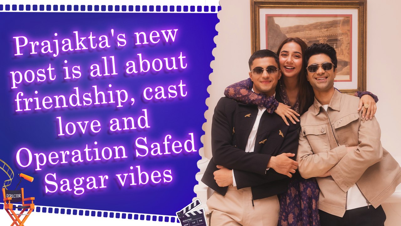 Prajakta Koli shares heartwarming cast pics post Operation Safed Sagar success write,'Dilwaale dilsaaz parinde'