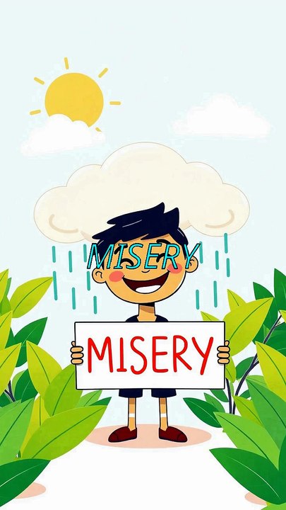 10000 palabras en inglés - ¿Qué significa misery?