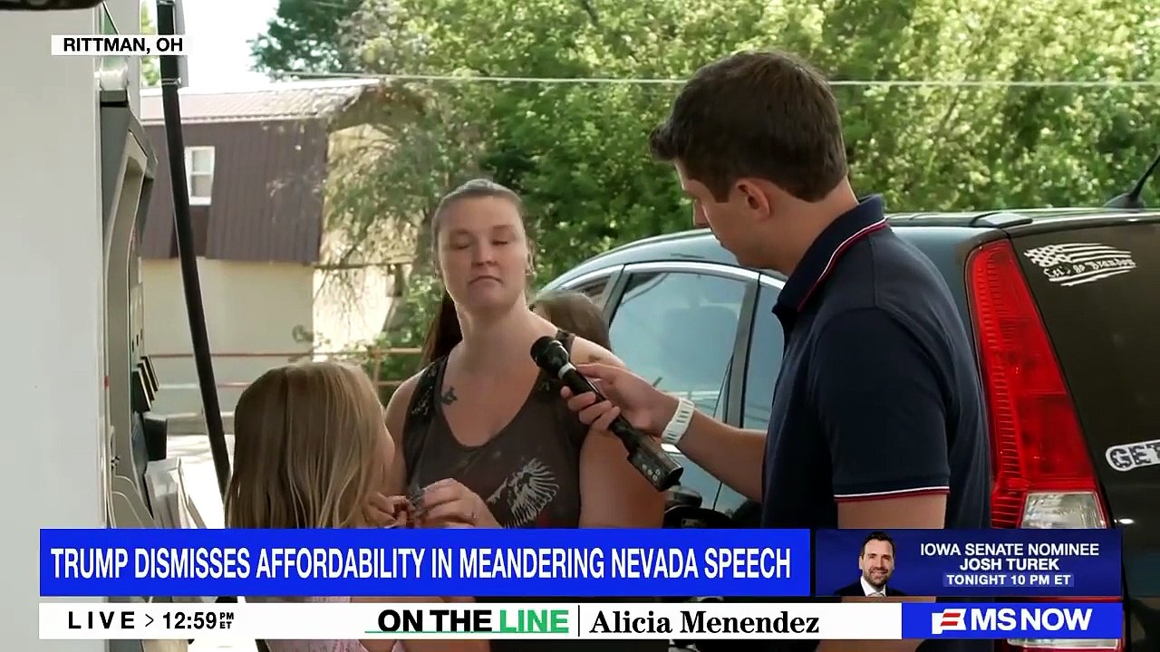 Sobbing Trump supporter breaks down in front of her kids