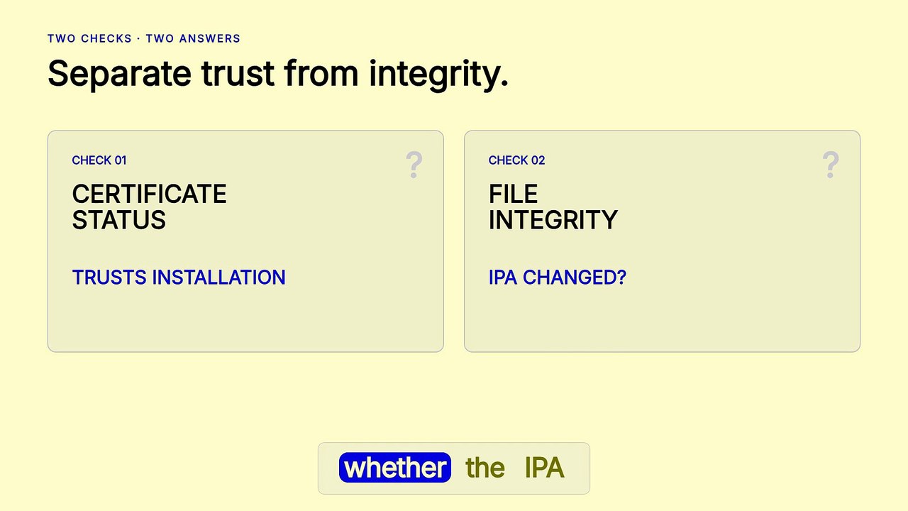 Expired iOS Signature or Modified IPA? How to Tell the Difference