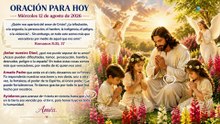 ORACIÓN Miércoles 12 de agosto de 2026