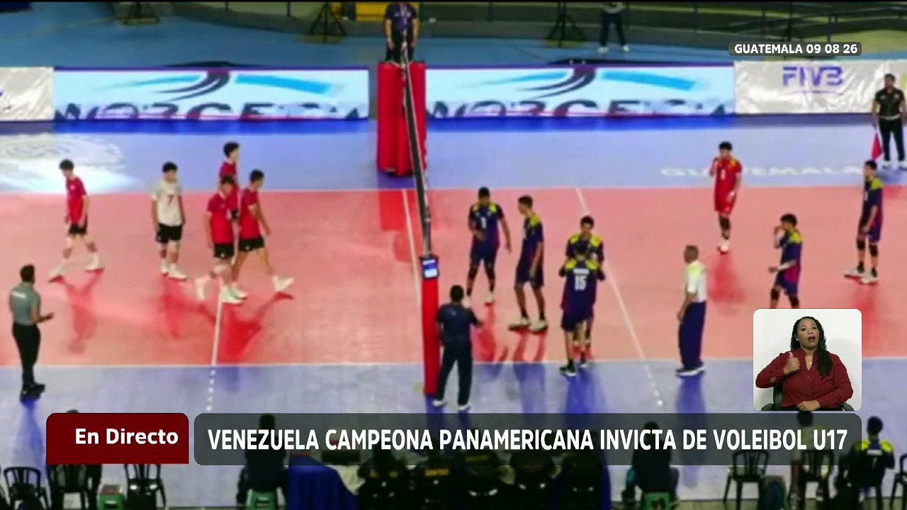 Venezuela se corona campeona invicta en la Copa Panamericana de Voleibol U17