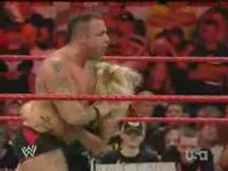 WWE RAW Beth Phoenix vs Santino Marellea 7_14_08