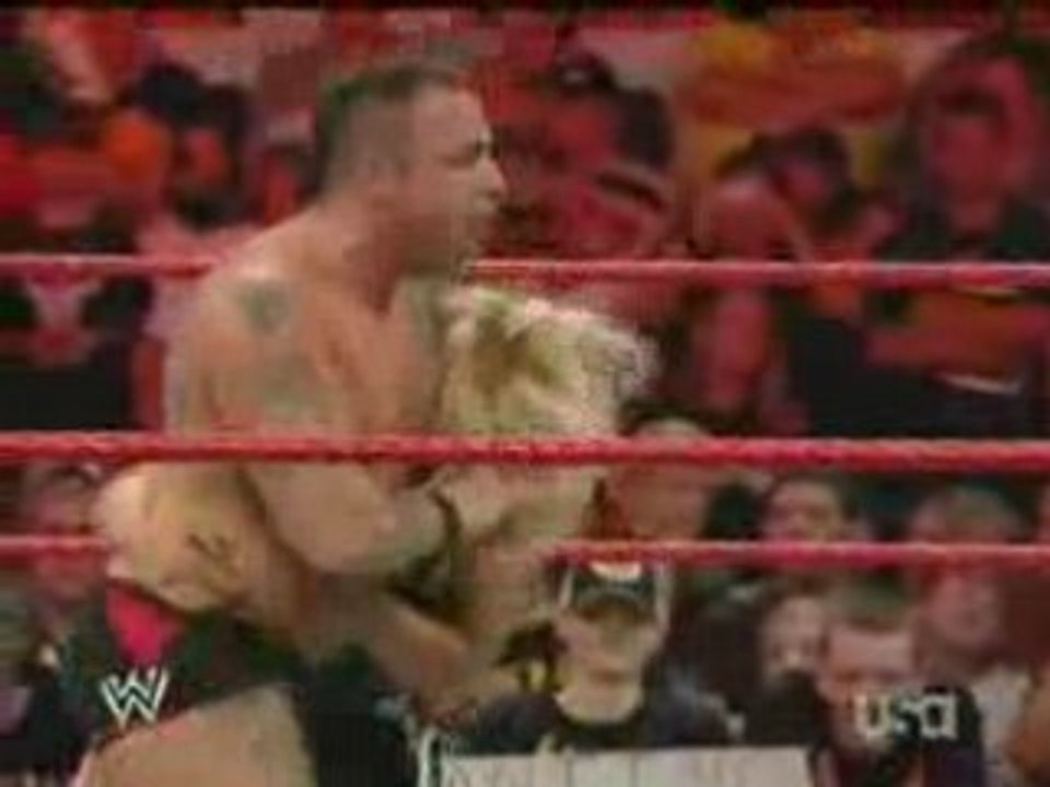 WWE RAW Beth Phoenix vs Santino Marellea 7_14_08