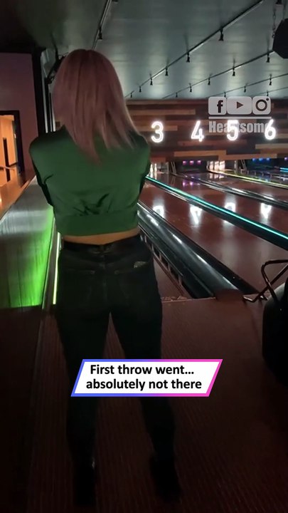 She Missed the Lane, Then Nailed Her Next Bowling Shot