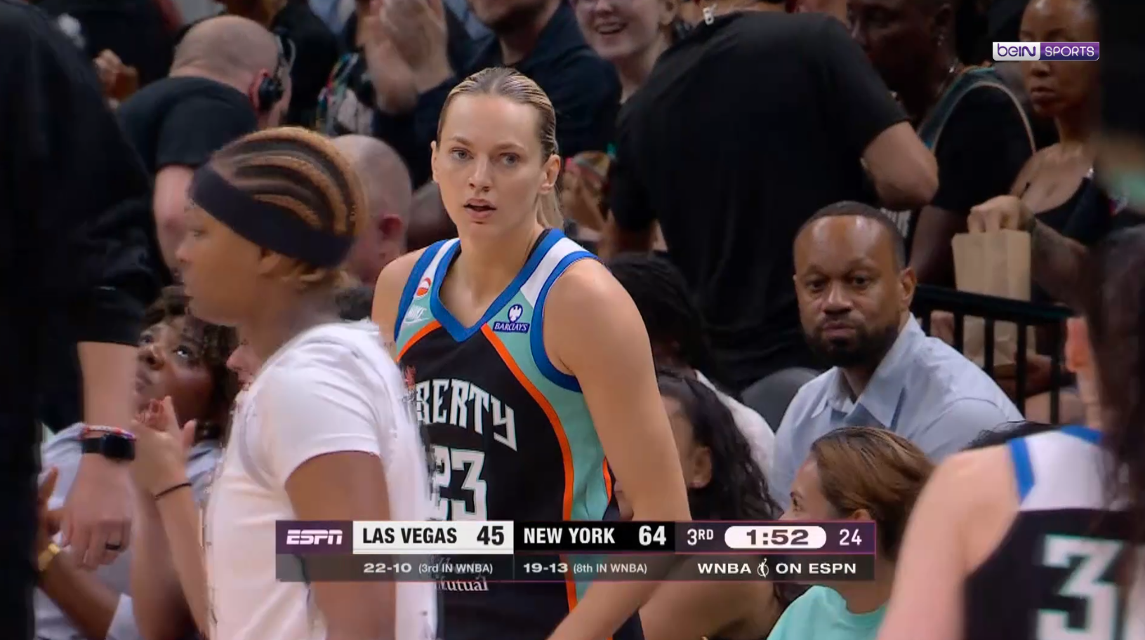 WNBA : Le carton de Marine Johannès face aux Aces