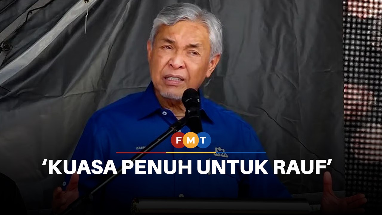 Rauf diberi kuasa penuh runding kerjasama PRN Melaka, kata Zahid