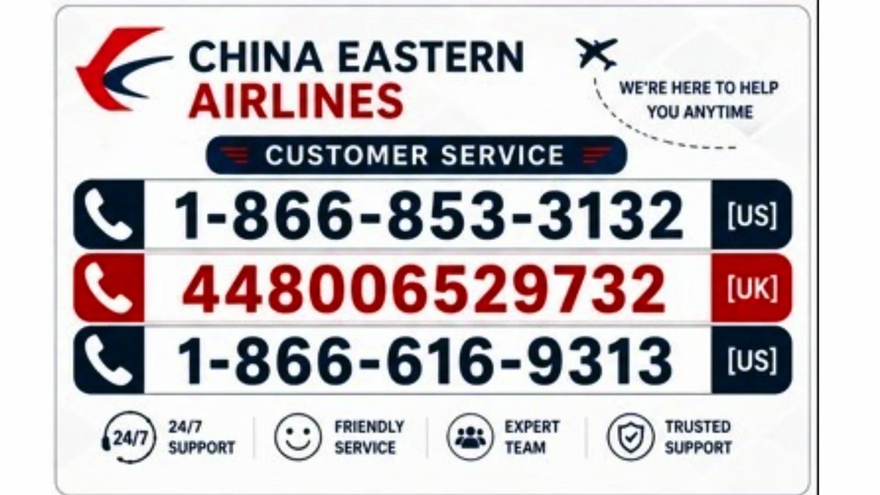 1-866-616-9313 China Eastern Airlines Name / Date Change Policy {NAME UPDATE 2026}