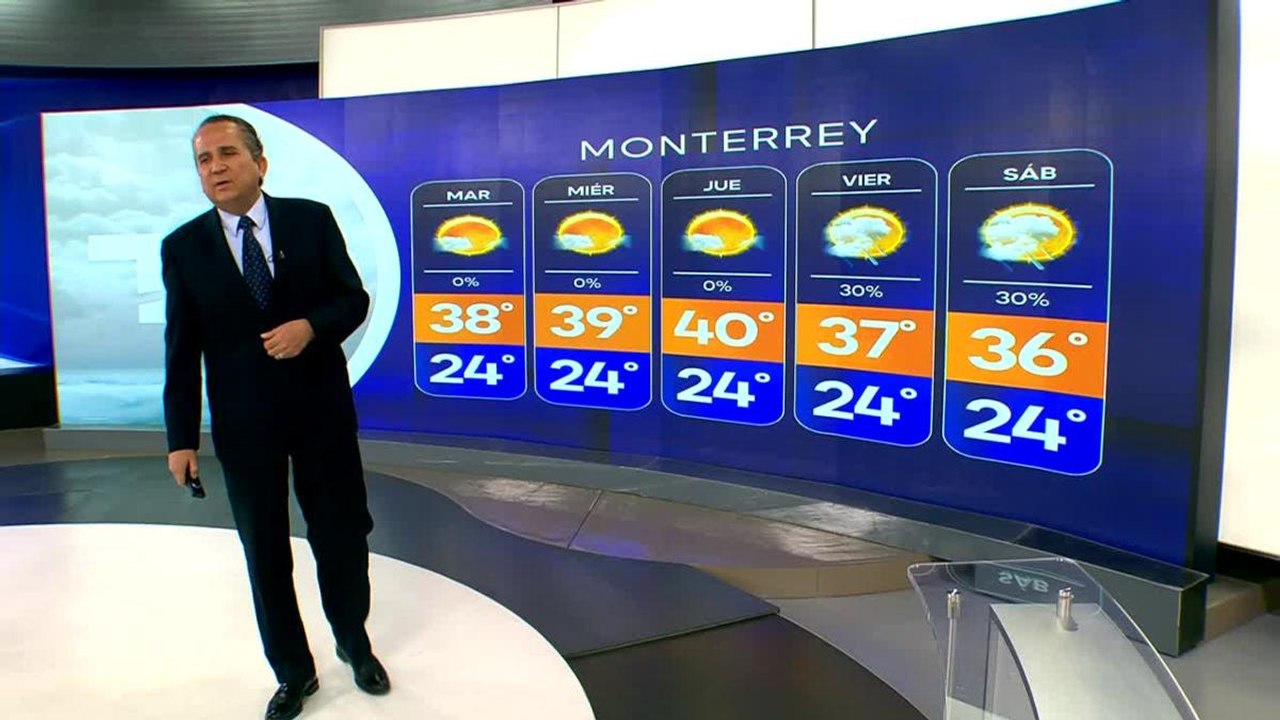 Pronóstico del tiempo para Monterrey, con Abimael Salas - 10 de agosto 2026