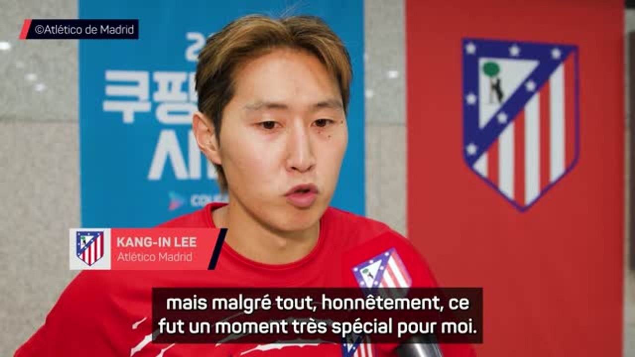Atlético - Kang-in Lee après son 1er match : “Un moment très spécial, dans mon pays”