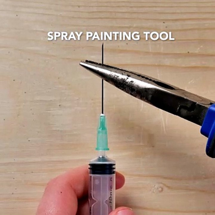 Next-level spray paint trick