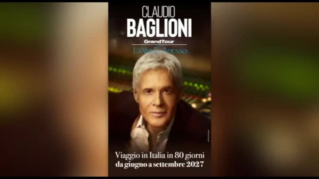 Al via il progetto multimediale "frammenti" di Claudio Baglioni