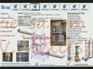 Elevateur continue lift pal LIFT PAL Elevateur de palette co