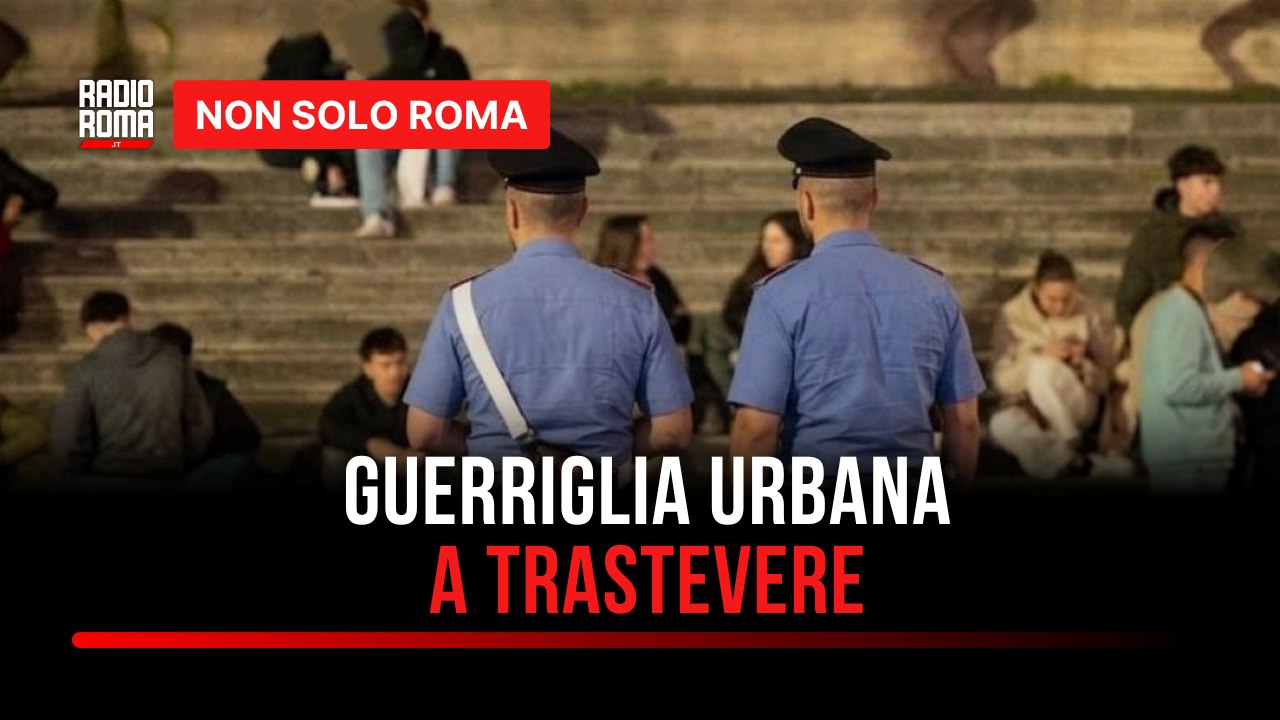 Ancora una notte di follia a Roma: maxi rissa tra giovani a Trastevere, tre arresti e un ferito