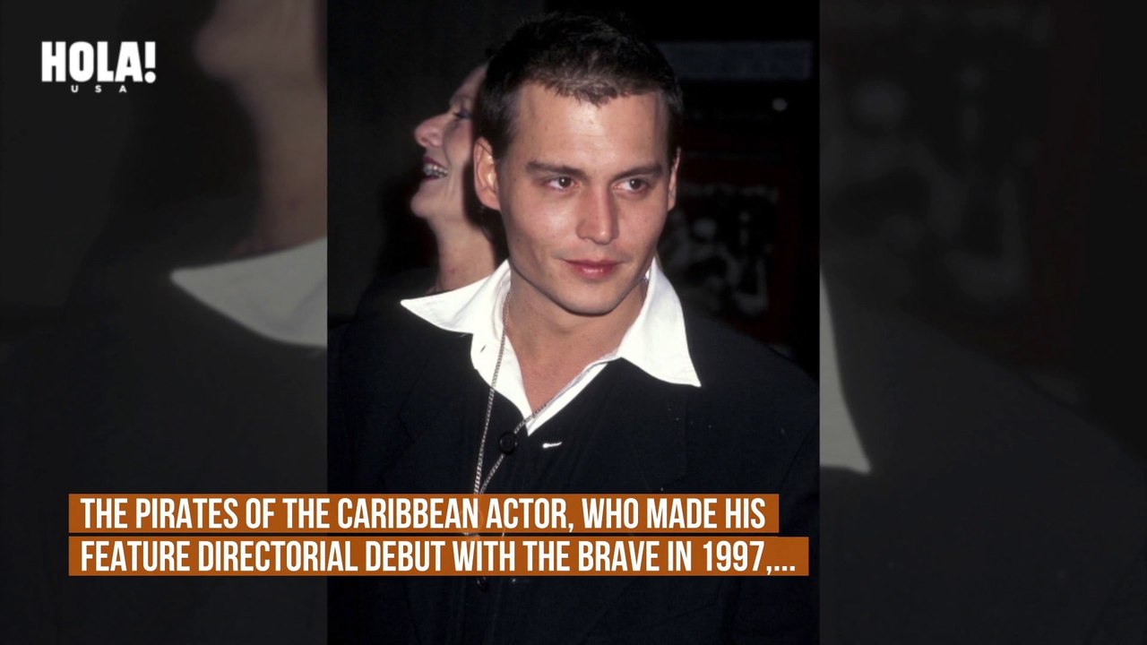 Johnny Depp is directing his first movie in 25...